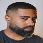 HAIRCUT WITH BEARD TRIMMING_ ONE DAY THE MASTER BARBER_LATIF