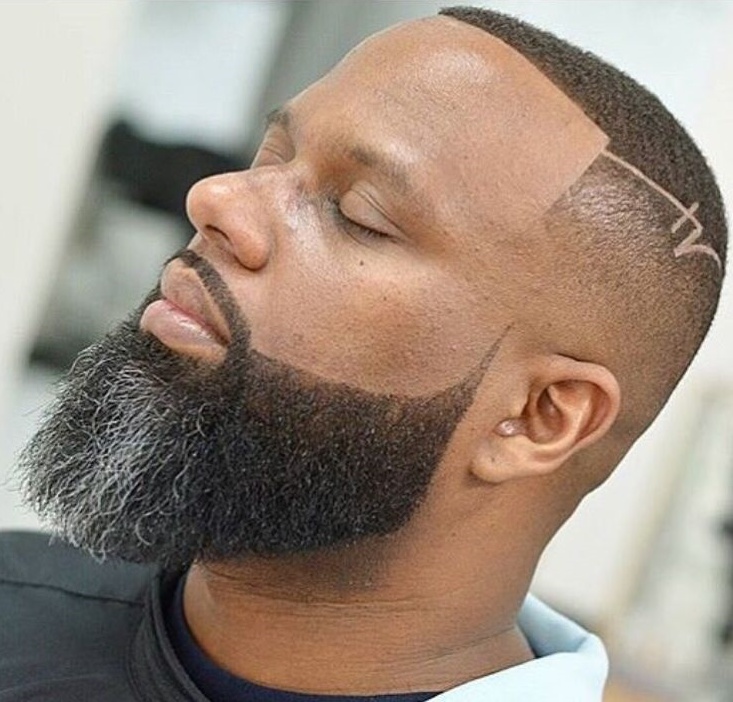 Haircut with beard trimming2